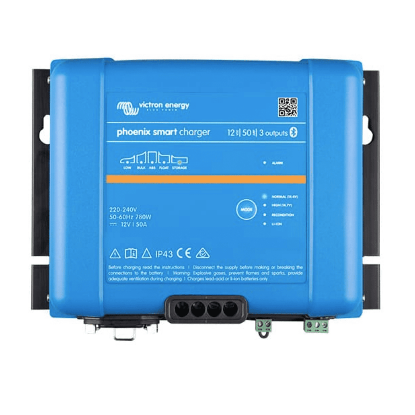 Victron Phoenix Smart IP43 Charger 12/50(3) 120-240V (PSC125053095)