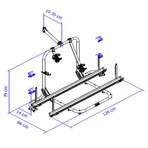 THULE GARAGE MOUNTED RACK