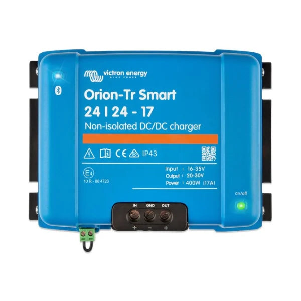 Victron Energy Orion-Tr Smart 24/24V 17A (400W) Non-Isolated DC-DC Charger