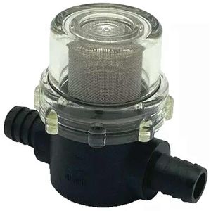 Inline Filter Hose Tail to Hose Tail (1/2" Barb)